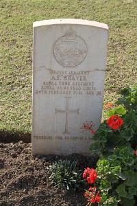 Ismailia War Memorial Cemetery - Graver, Alfred Stanley